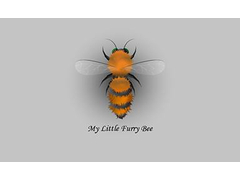 AI插画-FURRY BEE