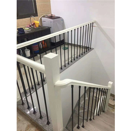 钢木楼梯-杭州顺发楼梯定制-别墅钢木楼梯