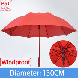 RST 简约时尚素色商务广告雨伞超大防风自动直杆高尔夫伞定制