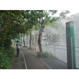 广州祥硕水景喷淋加湿除尘设备