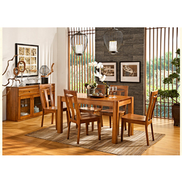胡桃木餐桌椅生产厂家|银川胡桃木餐桌椅|韩嘉木业发货及时
