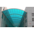 滨州湖蓝色防紫外线pc阳光板车棚雨棚缩略图1