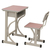 可定制双层斗课桌椅  塑钢学生桌缩略图2