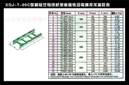 辽宁梯式桥架加工-泰安金恒电气-防火喷塑梯式桥架加工