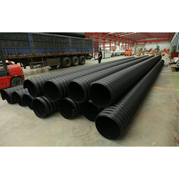 钢带增强聚乙烯波纹管排水管圣大管业厂家供应安徽宿州市