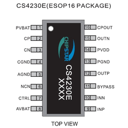  CS4230 内置无电感电荷泵升压4.8W