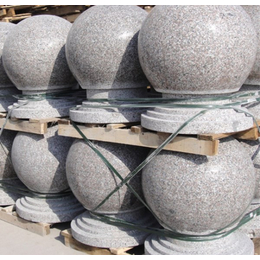 路障石球价格(在线咨询)|花岗岩圆球|花岗岩圆球尺寸