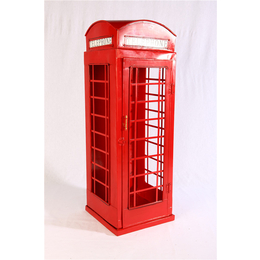 欧式红色电话亭工厂|【唐门制造工艺品】|欧式红色电话亭