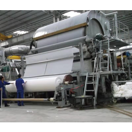 山东潍坊造纸机器-中顺-原纸生产厂家-纸浆加工机械-造纸机
