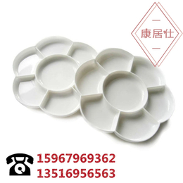 塑料调色盘、【康居仕日用品】、圆形塑料调色盘