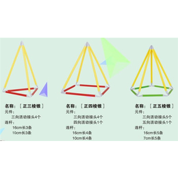 8岁立体几何模型教具-三维模型制作，聪咪