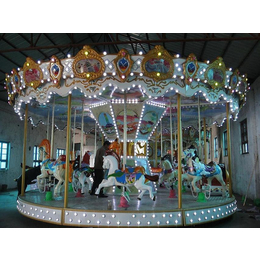 郑州智宝乐游乐设备生产厂家供应大型游乐设施豪华旋转木马