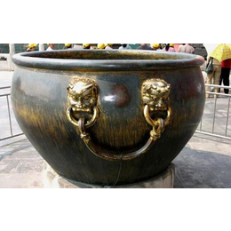 高度1米青铜大缸|青铜大缸|立保铜雕厂
