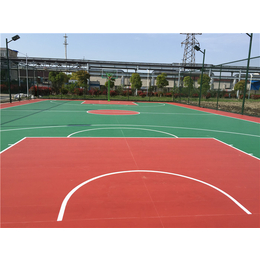 宁波硅pu篮球场施工|中江体育(在线咨询)|硅pu篮球场施工