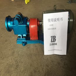 定制广东东莞-GZB5-0.6真空齿轮泵-负压泵-高吸程泵缩略图