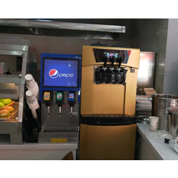 唐山冰激凌机汉堡店设备饮料机出售