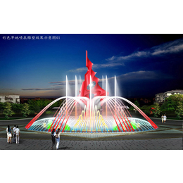 喷泉设计,扬州润辉,喷泉