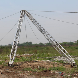 铝合金格构式组塔立杆  截面悬浮抱杆支持定做