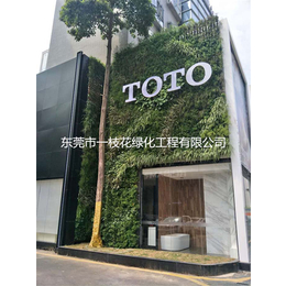 东莞市一枝花绿化工程(图)-办公室绿化墙报价-办公室绿化墙