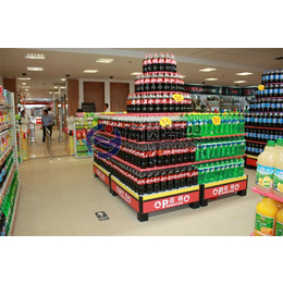 超市堆头批发-方圆货架(在线咨询)-西藏超市堆头