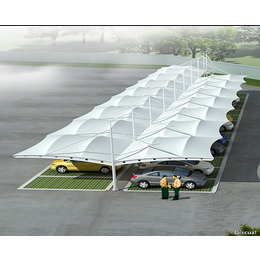 合肥欣悦生产厂家(图)-汽车膜结构停车棚-六安膜结构停车棚