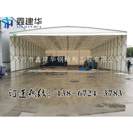 杭州西湖区*安装雨篷-伸缩雨蓬批发-推拉篷定制-储蓄篷图片