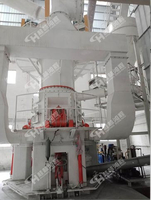 大理石磨粉机出粉1200目生产线在东南亚投产上线