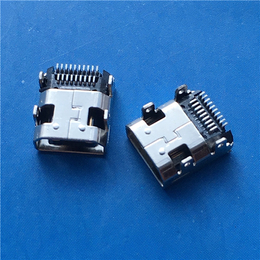 HDMI母座 MICRO 19Pin四脚插板 贴片SMT双贴缩略图