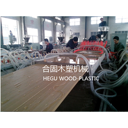 云南PVC木塑门板生产线-青岛合固木塑