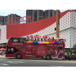 深圳圣诞节双层敞篷观光巴士巡游出租双层敞篷巴士展览租赁