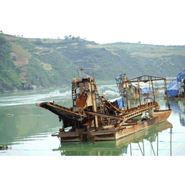 北京淘金船、潍坊特力机械、河道淘金船价格