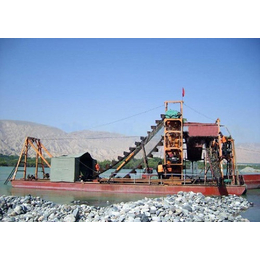 旱地淘金船公司|吉林淘金船|潍坊特力机械