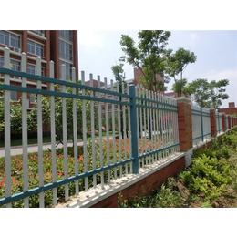 山东塑钢护栏(图)、小区外墙铁艺栏杆、江苏栏杆
