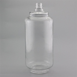375ml透明玻璃酒瓶,嘉峪关玻璃酒瓶,山东晶玻