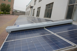 山东豪沃(多图)-太阳能板清洁方案-太原太阳能板清洁