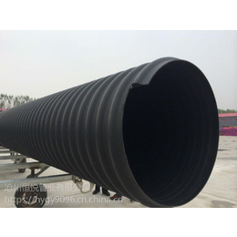 吉林钢带管厂家现货供应 HDPE钢带增强波纹管规格