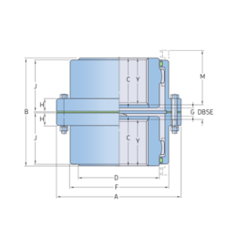 SKF蛇簧联轴器110GC|SKF蛇簧联轴器|双边啮合