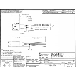 美国DT 3003B微型三轴加速度