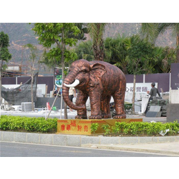 大型铜雕大象生产厂,铜大象,旭升铜雕(图)