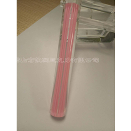 厂家*PMMA有机玻璃  粉色线条亚克力棒材  可定做