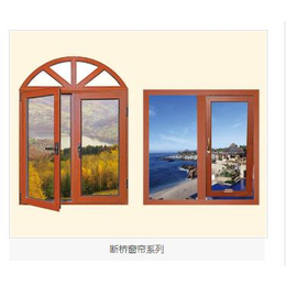 浙江铝包木门窗杭州断桥铝门窗杭州铝合金门窗缩略图