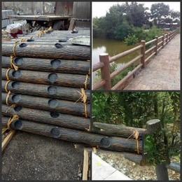 滨港绿园欧艺围栏(图)-仿木护栏厂家-蚌埠仿木护栏