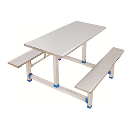 HL-A19114四位不锈钢条凳翻转餐桌