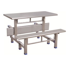 HL-A19116四位不锈钢条凳翻转餐桌