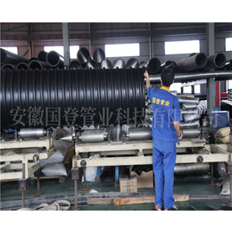 滁州钢带波纹管-安徽国登管业-hdpe增强钢带波纹管