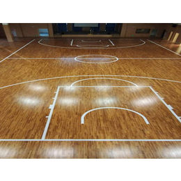 呼和浩特篮球馆运动木地板_森体木业_篮球馆运动木地板厂家报价