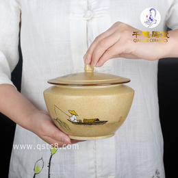陶瓷罐定制 陶瓷罐生产厂家  品种 工艺图片 批发售价