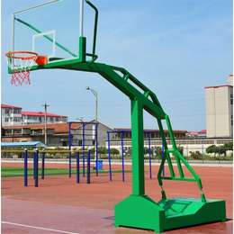 升降液压篮球架生产厂家_梧州液压篮球架_冀中体育公司
