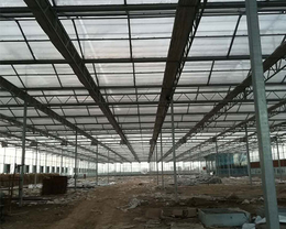 草莓玻璃温室大棚-益兴诚钢构温室工程-玻璃温室大棚