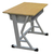 普通教室多层板桌面手摇升降课桌椅缩略图3